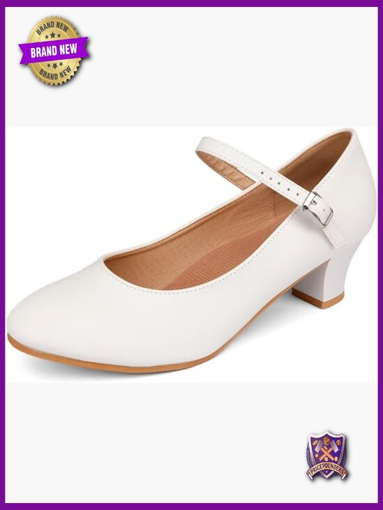 Shoes - Women's Character Dance Shoes with Adjustable Ankle Strap